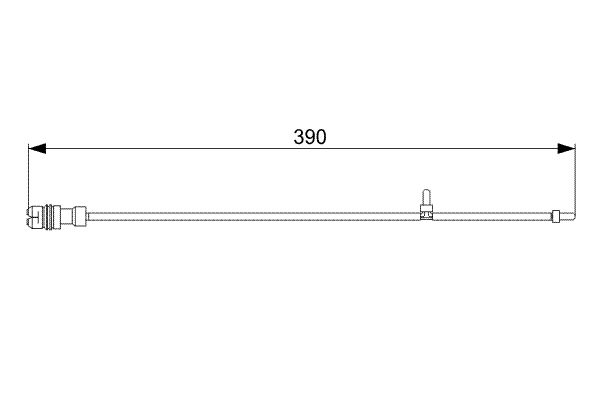 Bosch AP313 Balata aşınması uyarı kontağı, ön
