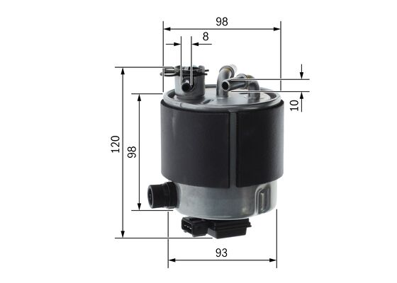 Bosch Akaryakıt besleme borusu süzgeci