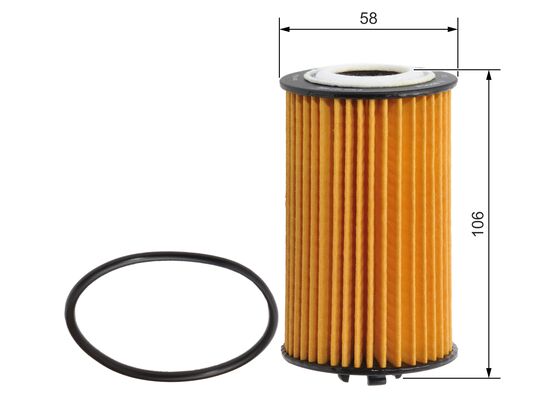 Wkład filtru olejowego