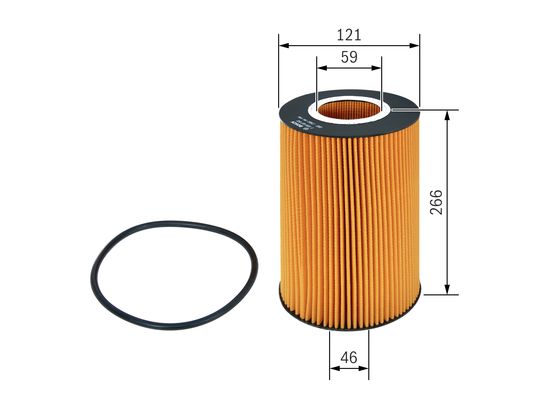 Wkład filtru olejowego