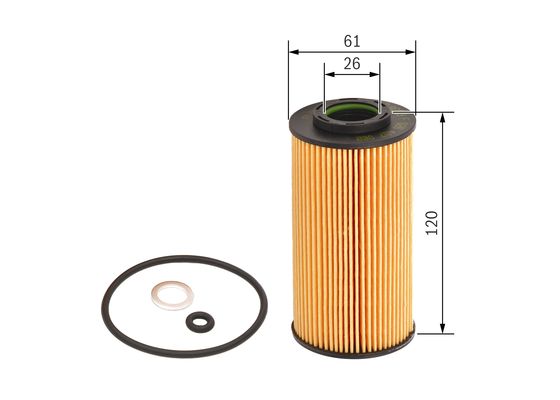Wkład filtru olejowego