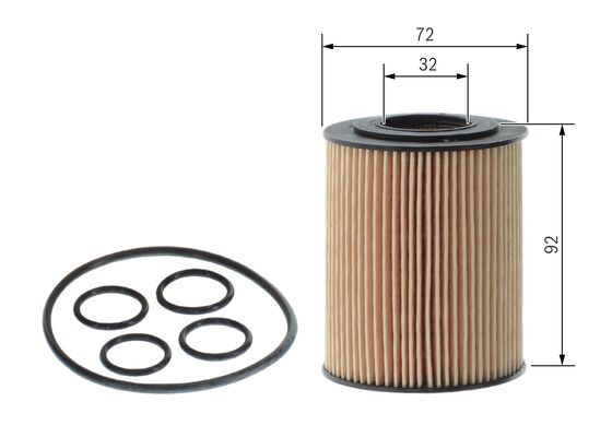 Wkład filtru olejowego