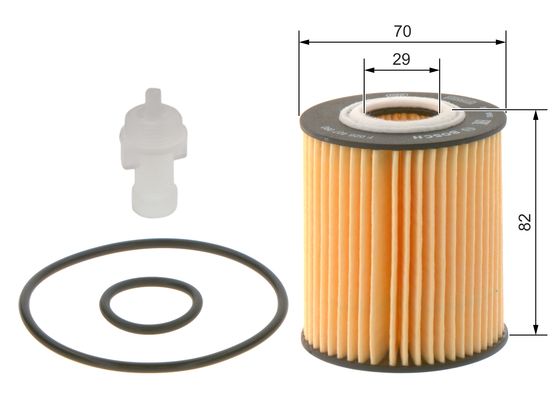 Wkład filtru olejowego