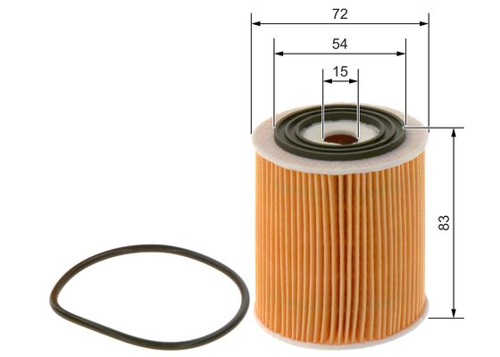 Wkład filtru olejowego