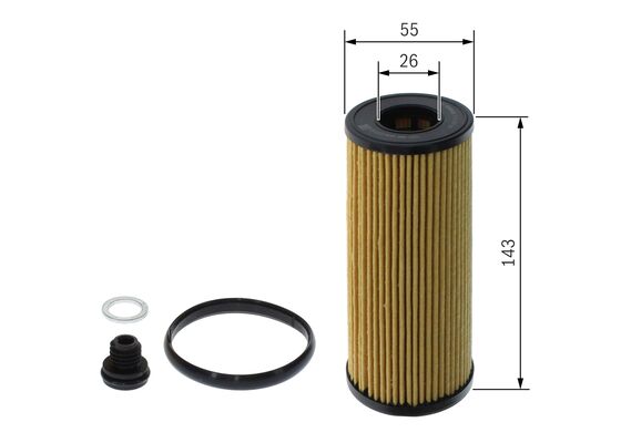 Wkład filtru olejowego